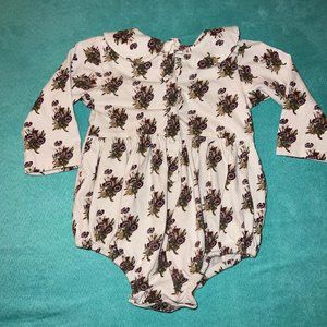 Kate Quinn Long Sleeve calendula bubble . 12-18 Months